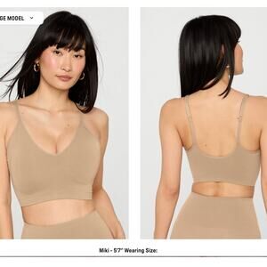 NWOT Fabletics Yitty Nearly Naked Shapewear Plunge Bra Women's XL/XXL